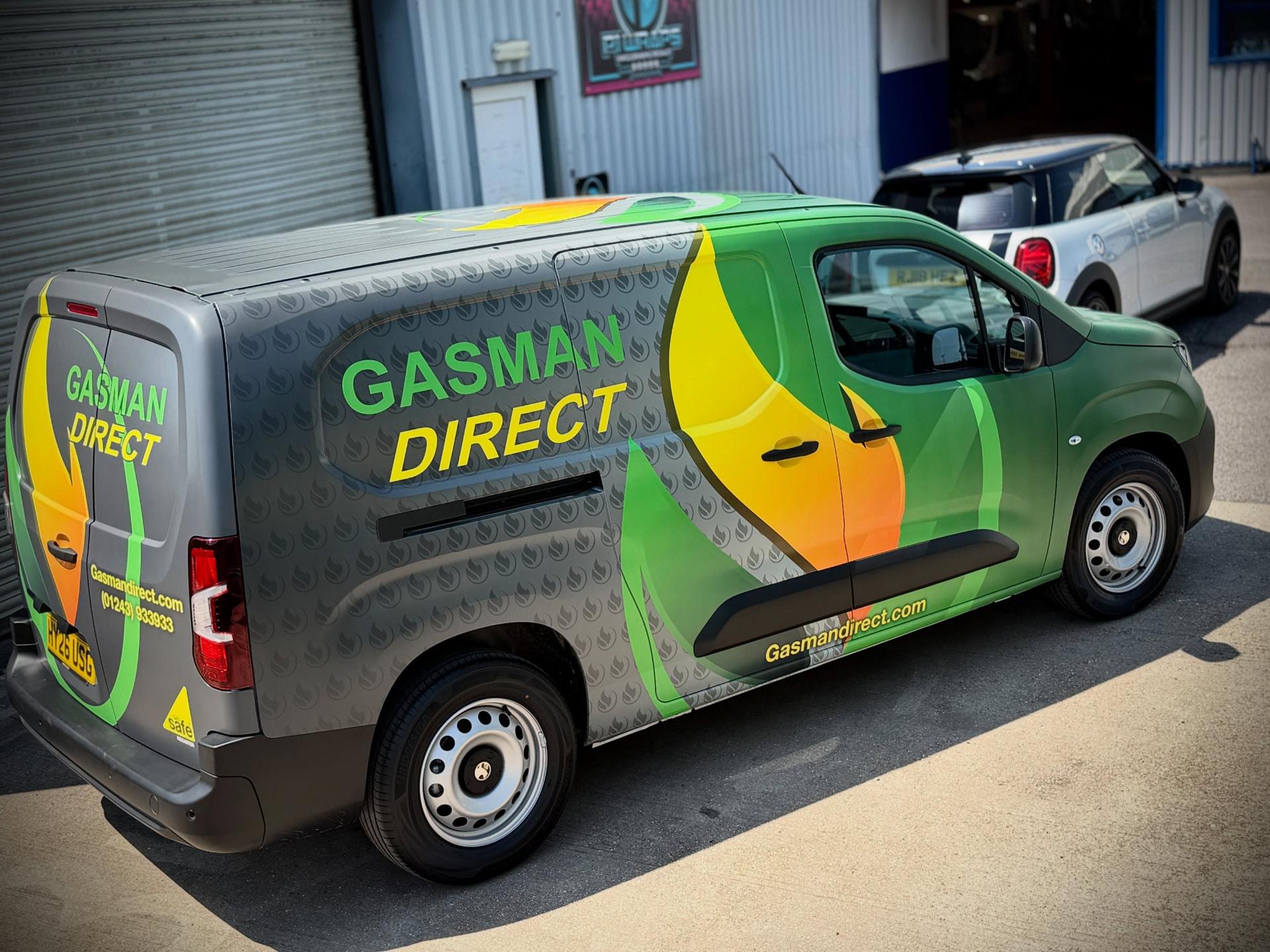 Gasman Direct branded van